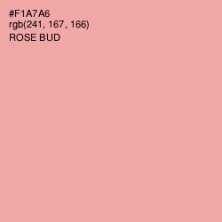 #F1A7A6 - Rose Bud Color Image